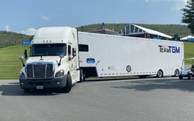 Video: Setting up at Lime Rock