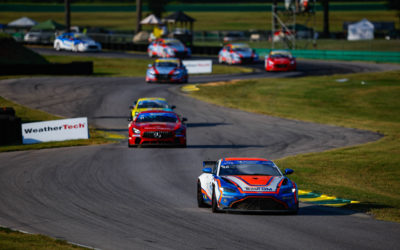 Extreme heat and multiple cautions make for a long day at VIR for Team TGM